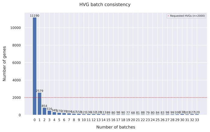HVG batch consistency