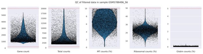 QC metrics (filtered)