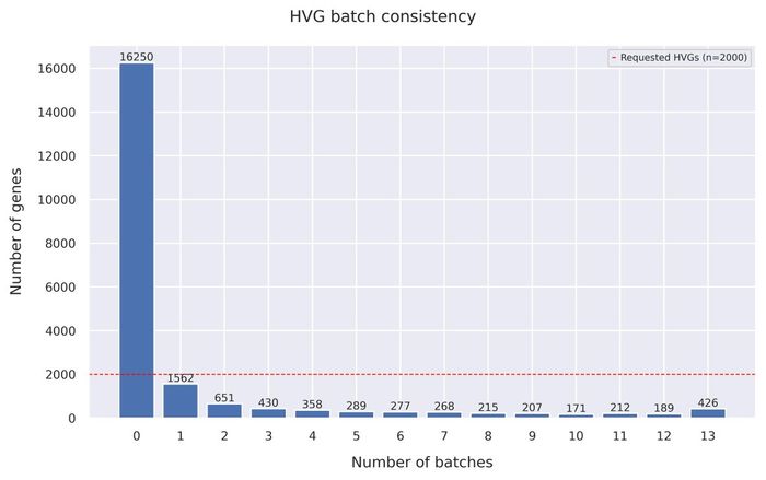 HVG batch consistency